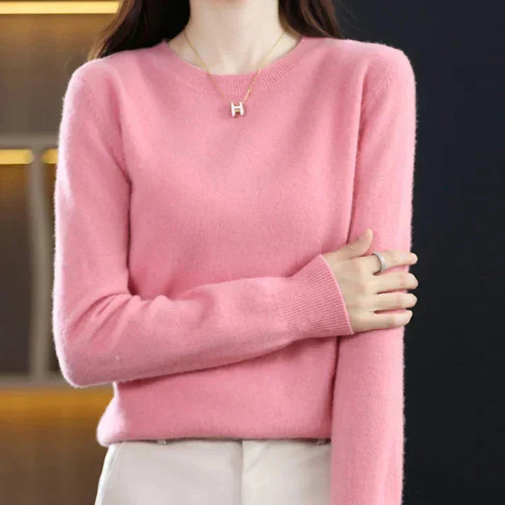 Marie | Fine round neck sweater