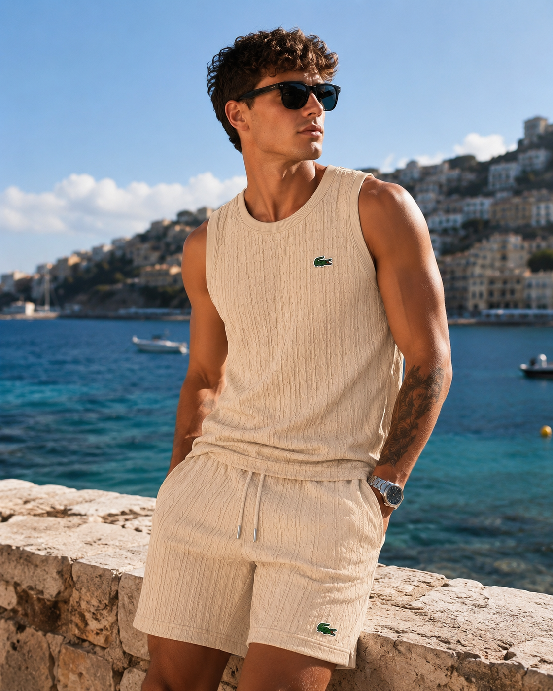 Cable Knit Summer Set