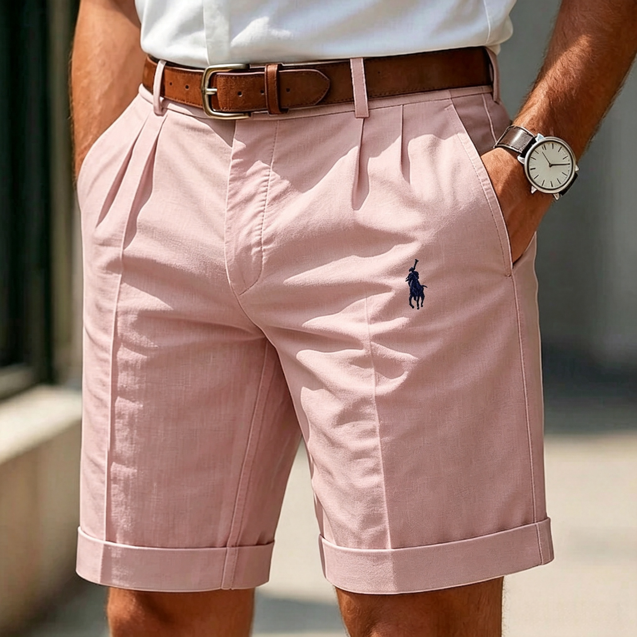 Everyday Pleat Casual Shorts