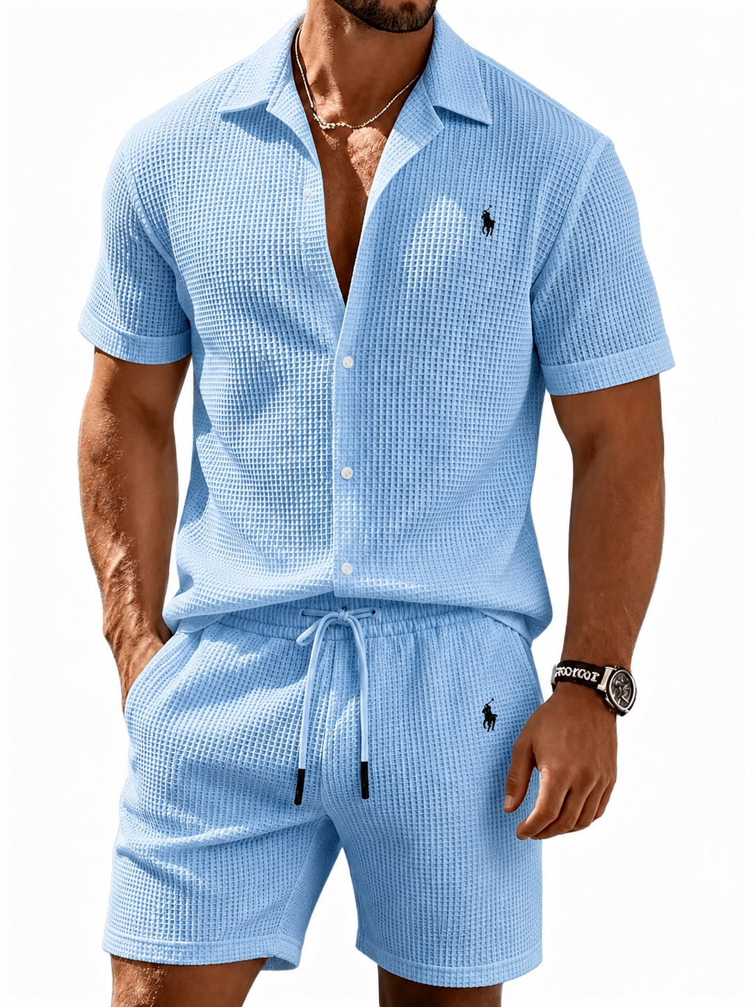 Coastal Waffle Resort Set