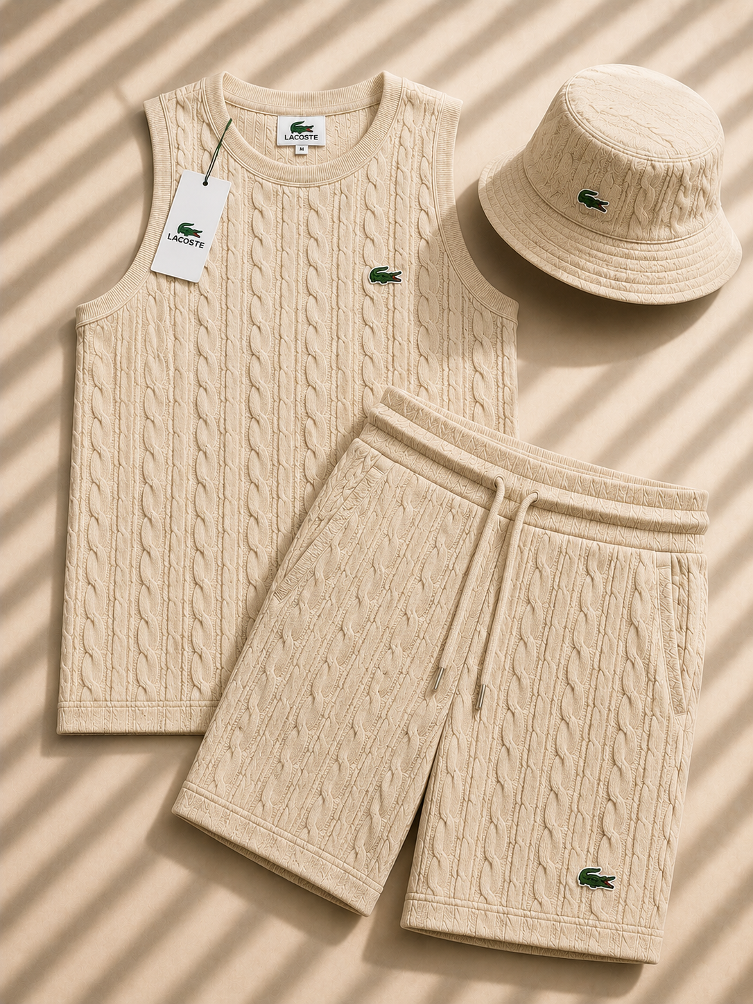 Cable Knit Summer Set